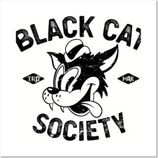 Black Cat Society Posters and Art